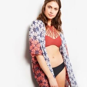 Roberta Roller Rabbit beach shrug O/S